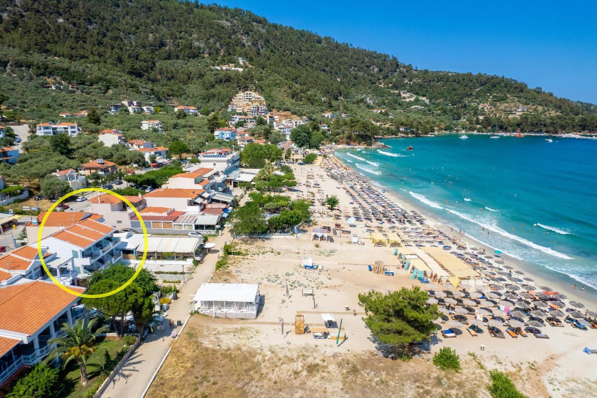 כריסי אמודיה Artemis Beach Apartments מראה חיצוני תמונה